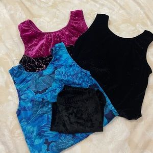Gymnastics leotards size small